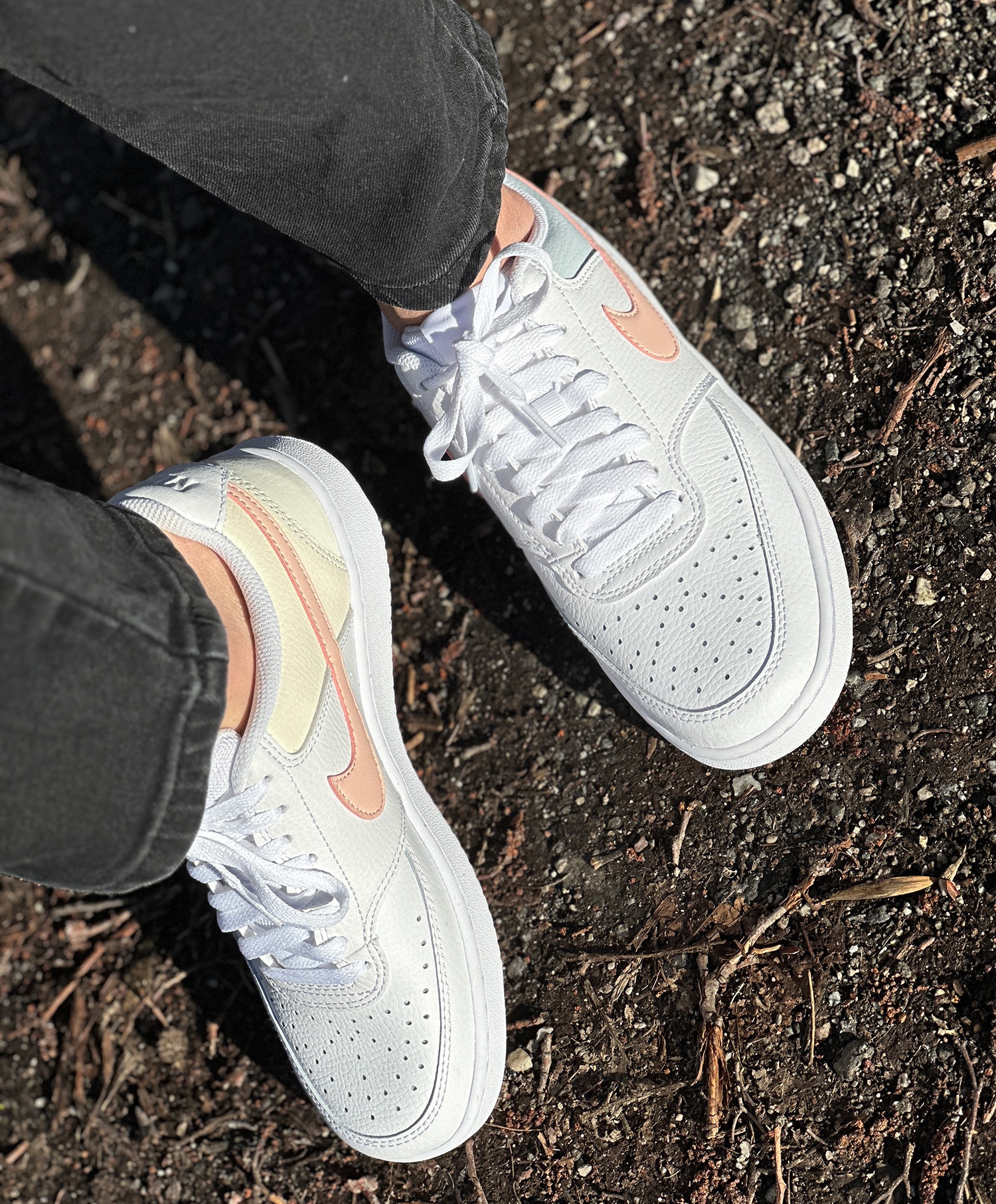 Nike Wmns Court Vision Low Damesko