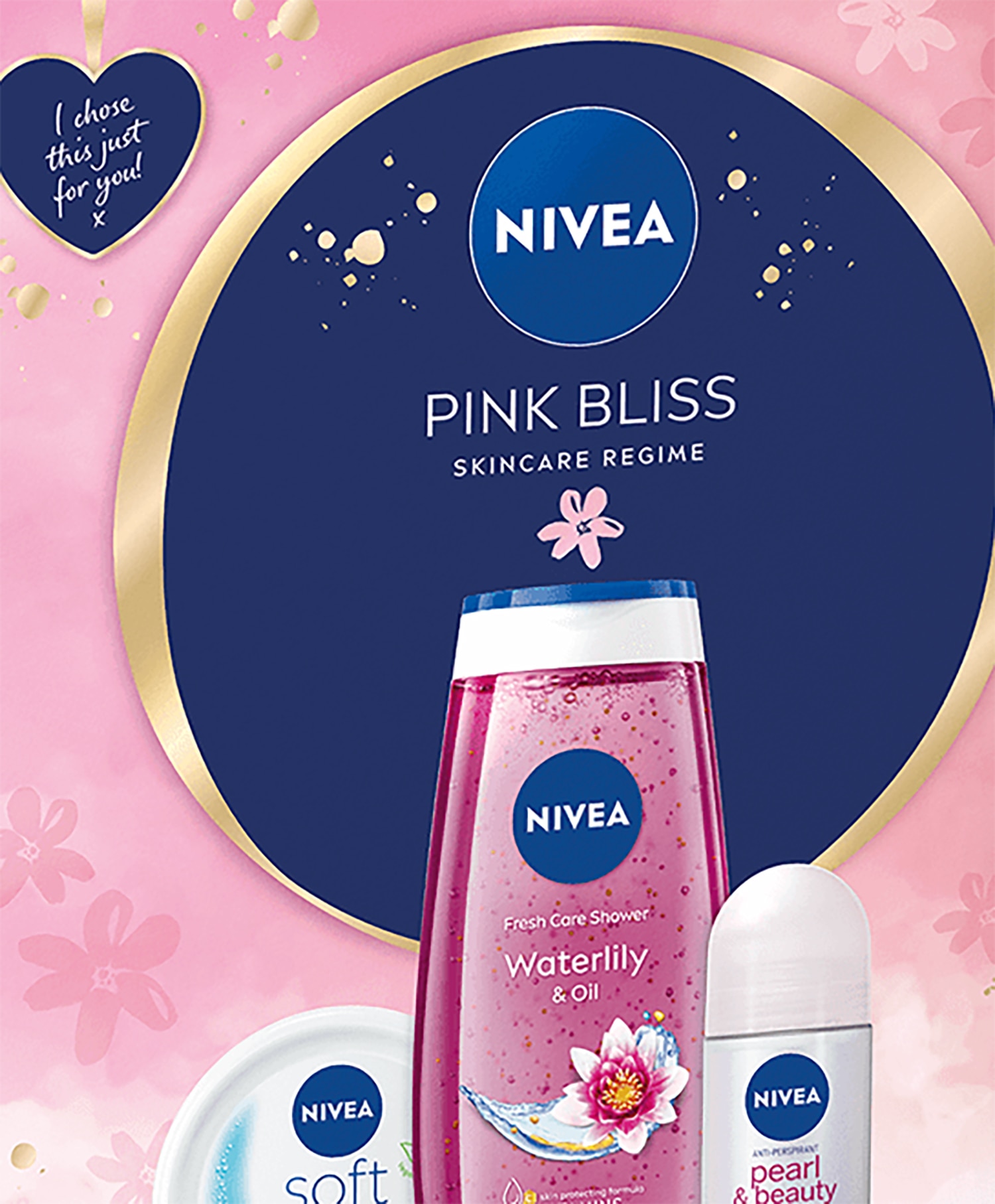 Nivea Pink Bliss Gaveeske