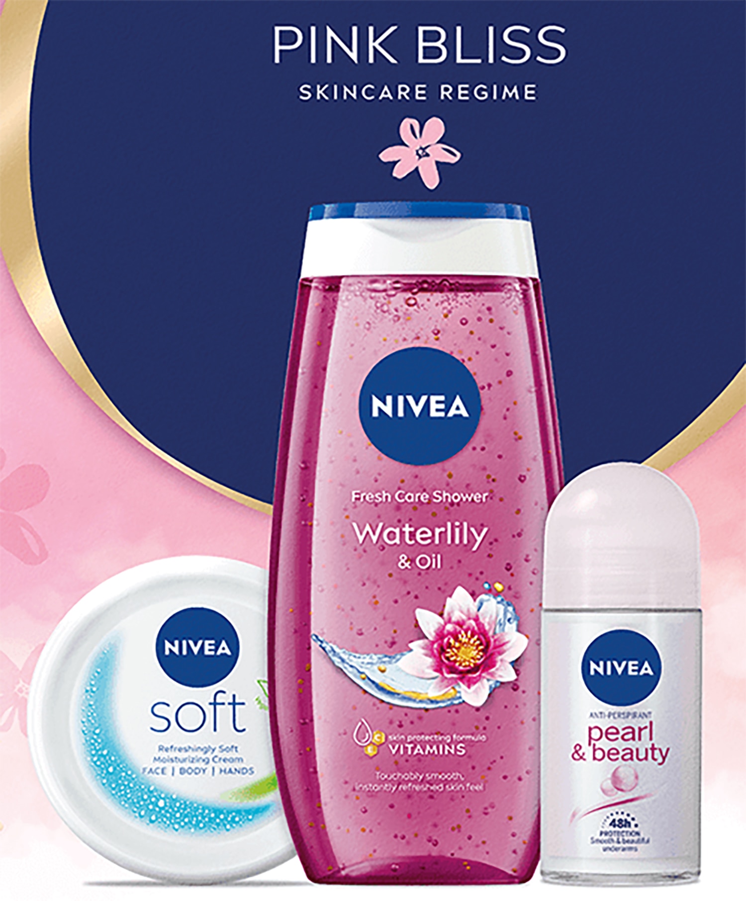 Nivea Pink Bliss Gaveeske