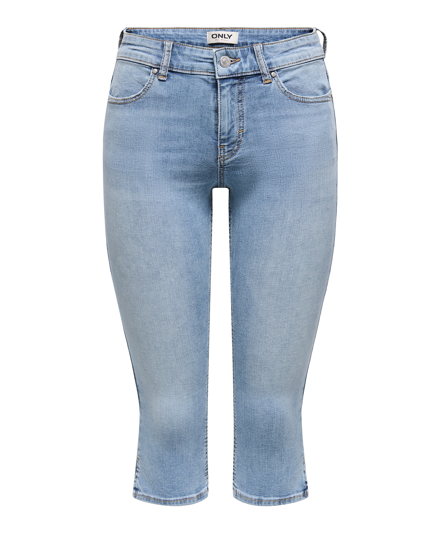 Only Blush Slit Capri