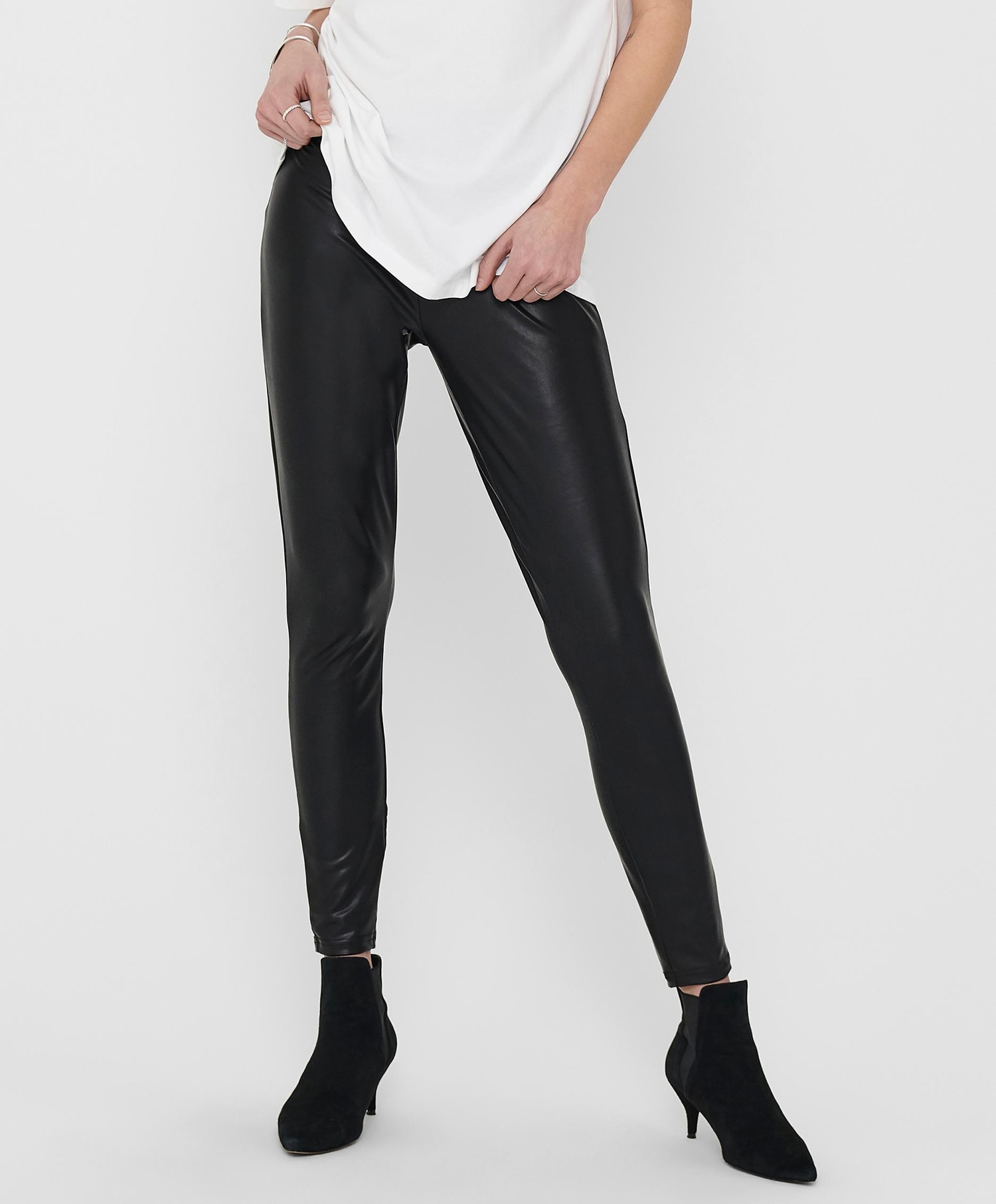 Only Coated Leggings