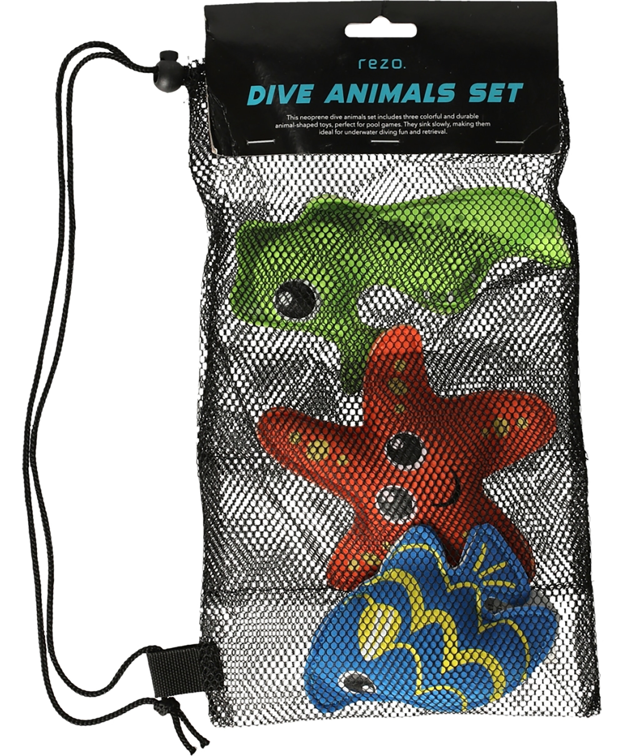 REZO Neoprene Dive Animals 3pk Set
