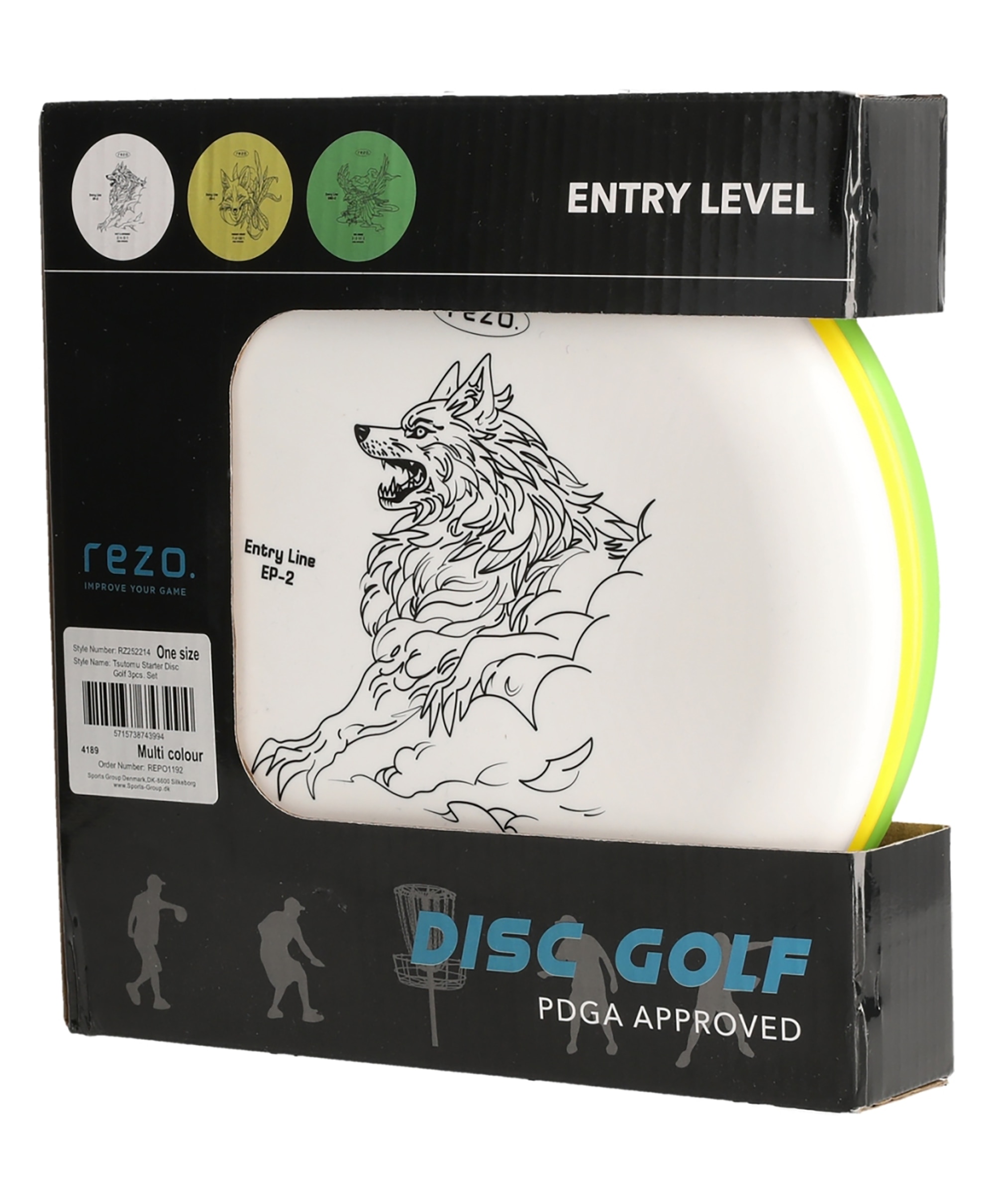 REZO Tsutomu Starter Disc Golf Set