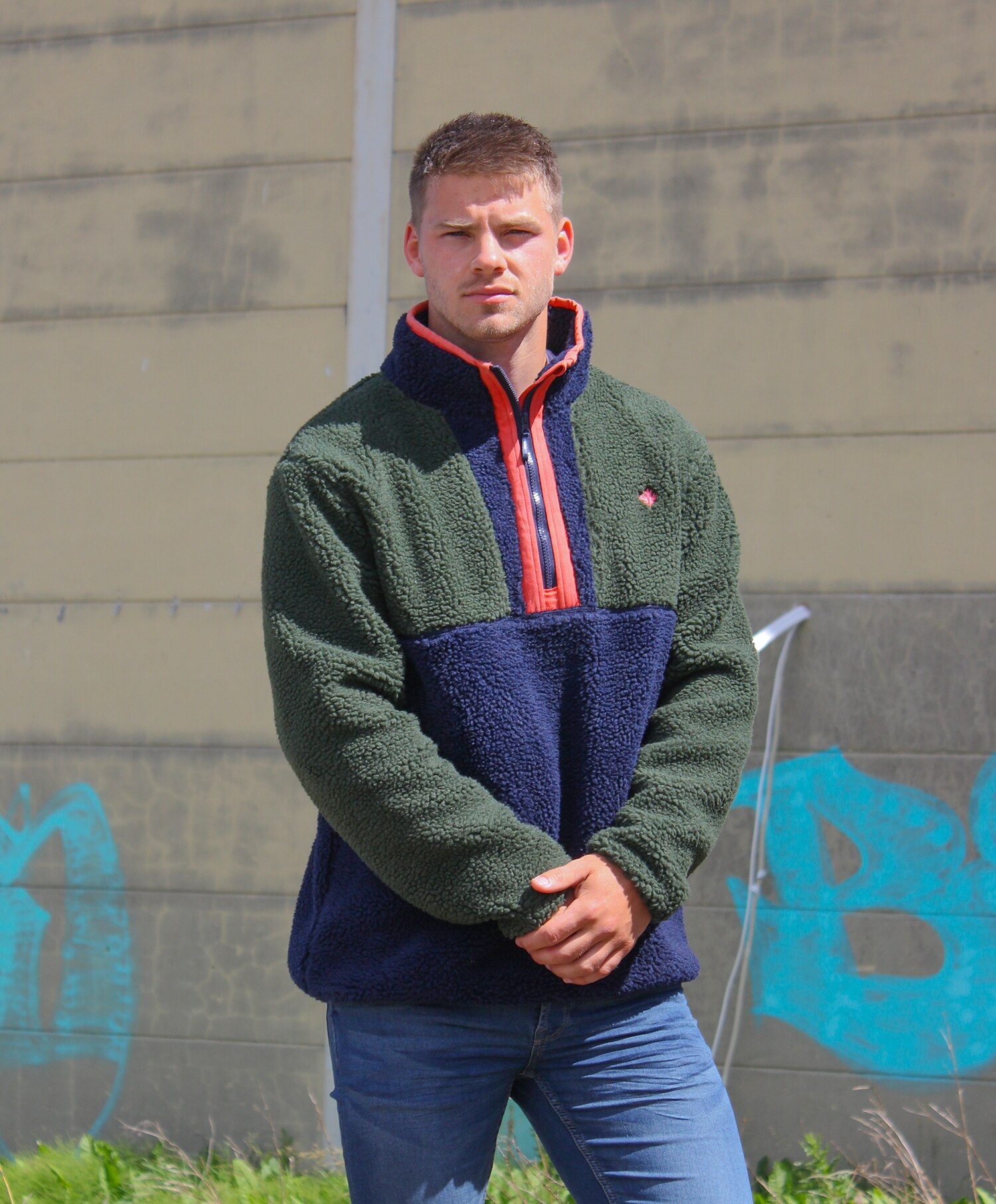 RHNT 1/2 Zip Pile Unisex