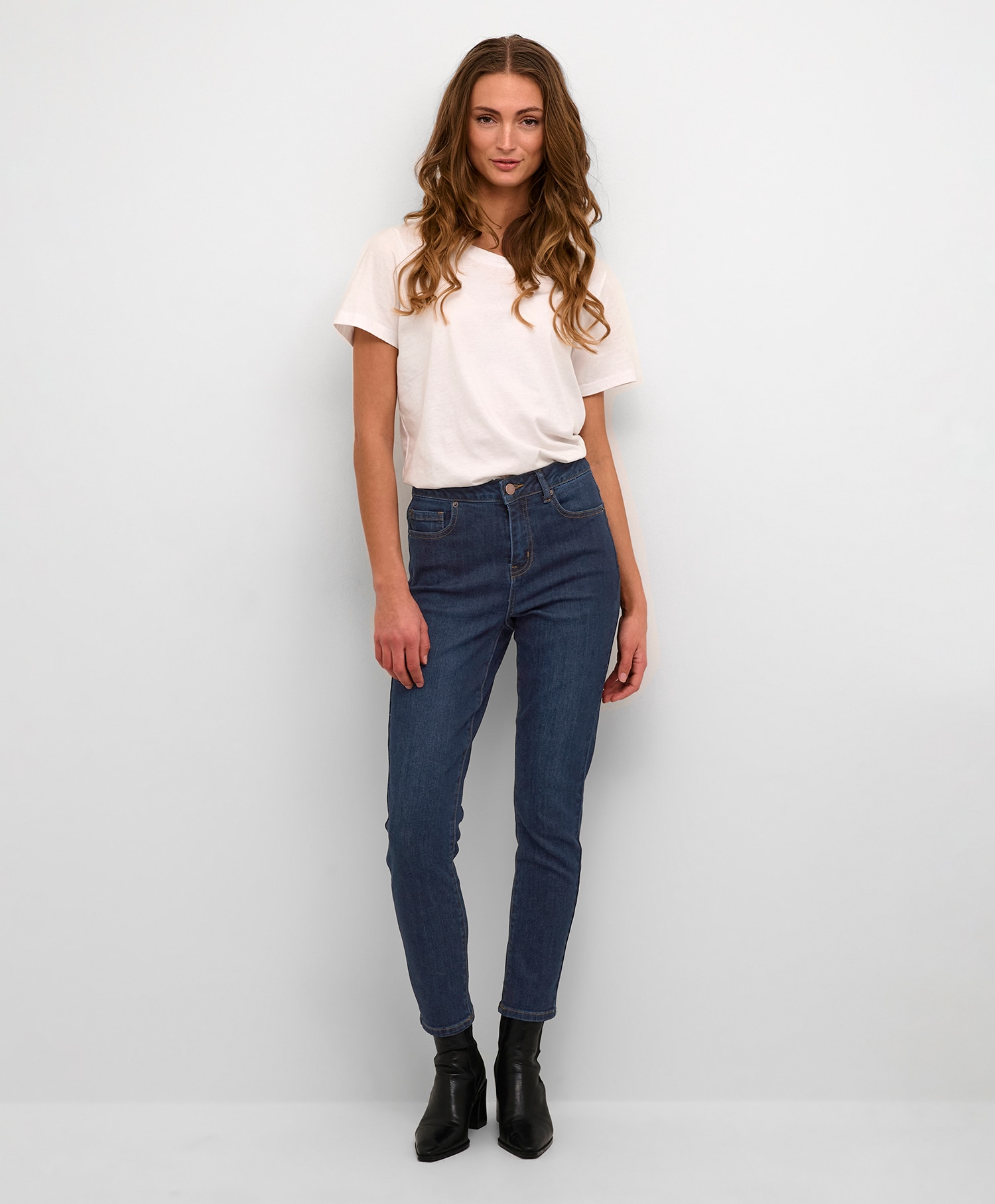 Kaffe Sinem HW 7/8 Jeans