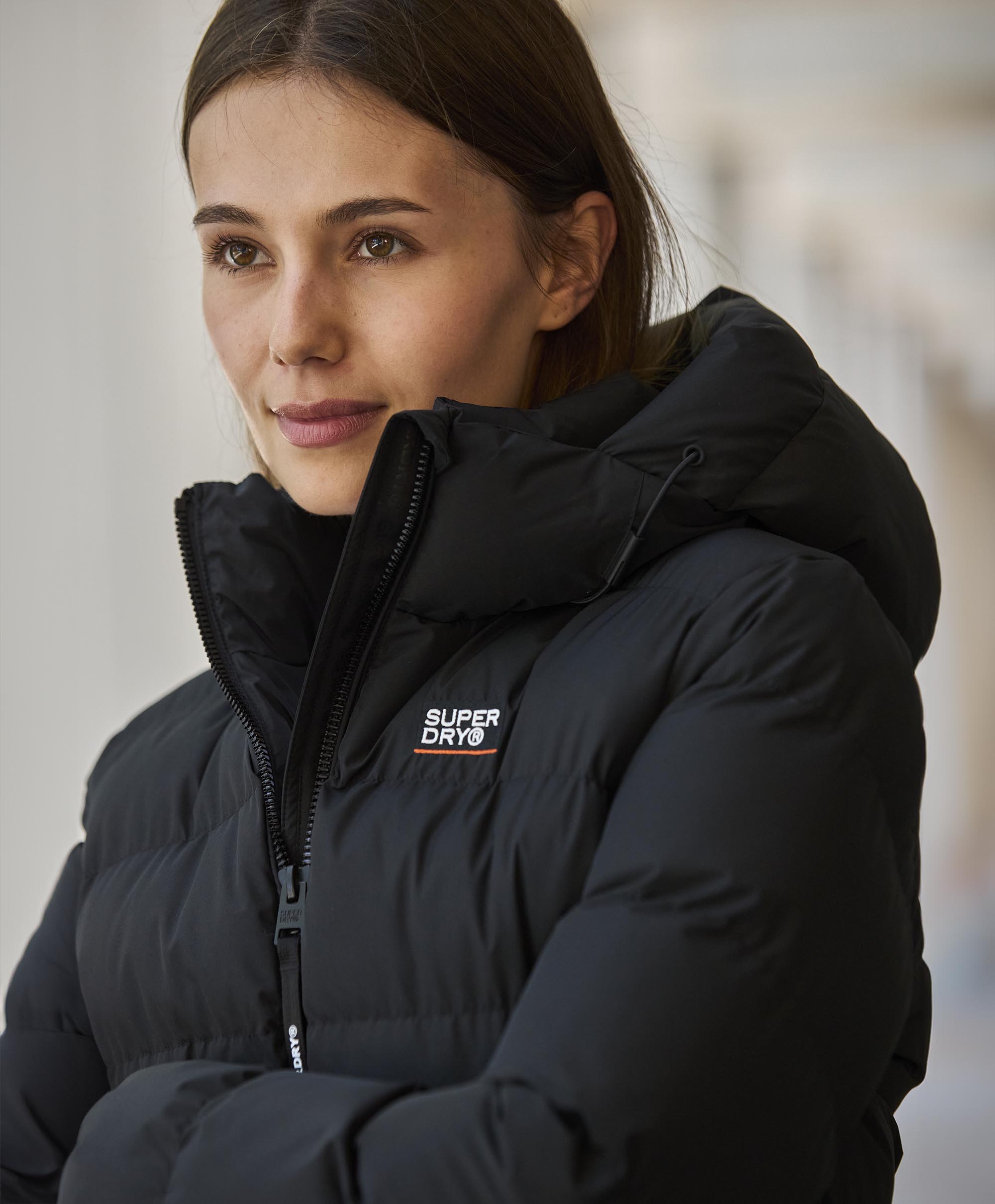 Superdry Hooded Sports Puffer Jacket