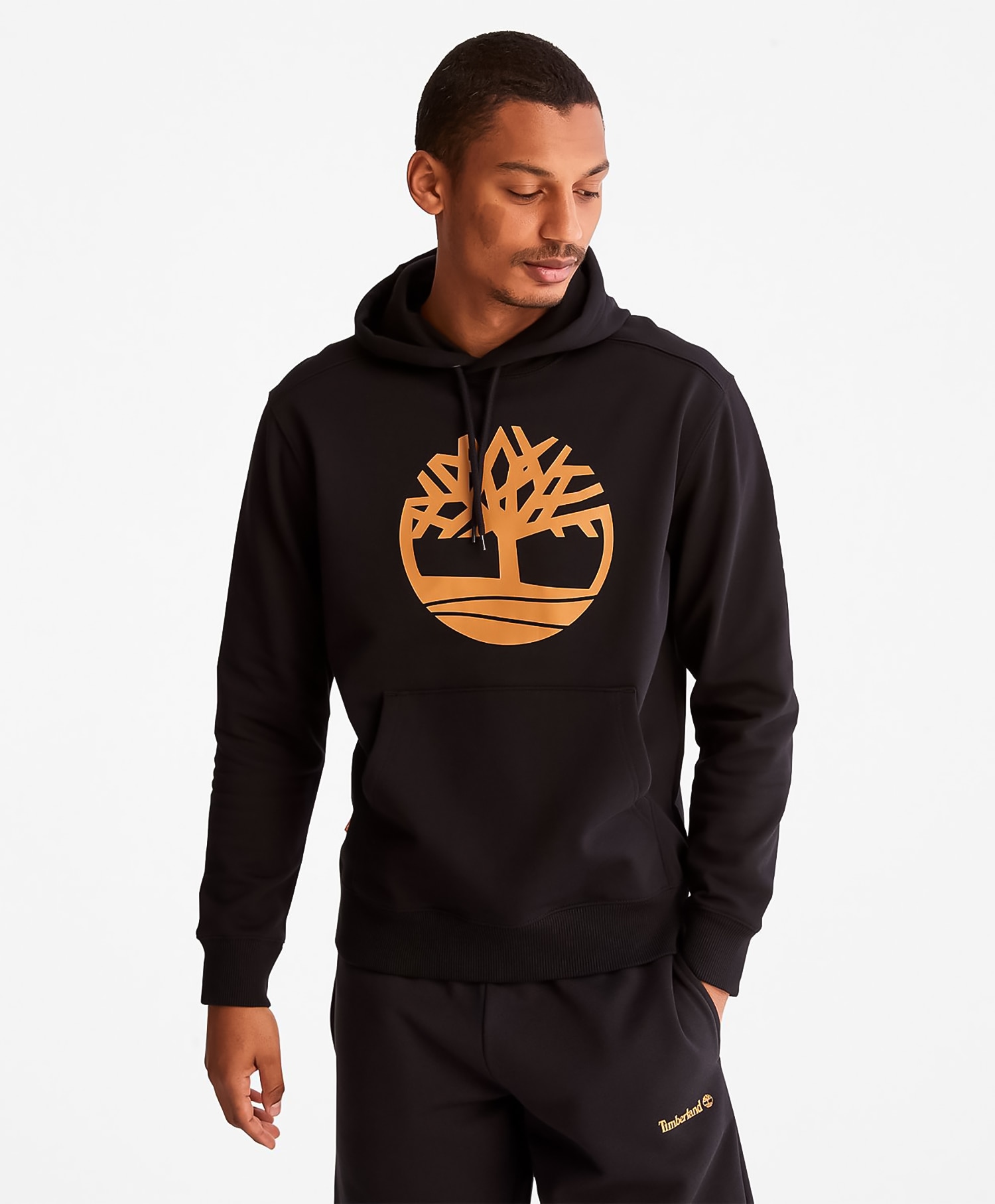 Timberland Print Logo Hoodie