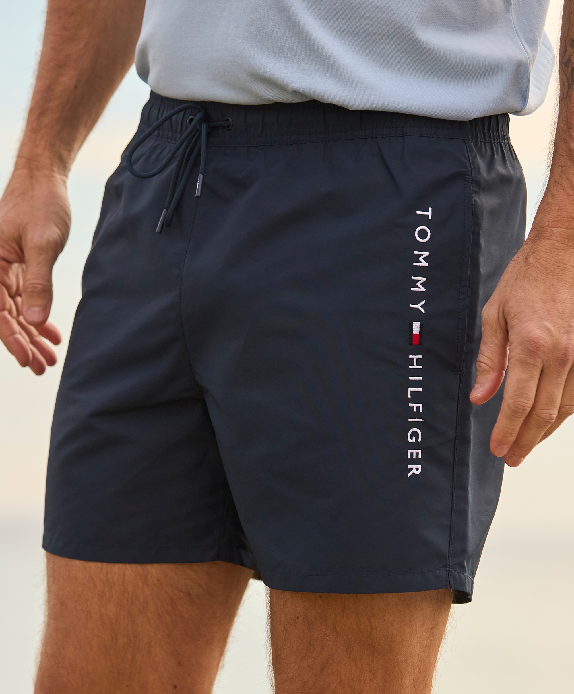 Tommy Hilfiger Medium Drawstring Badeshorts