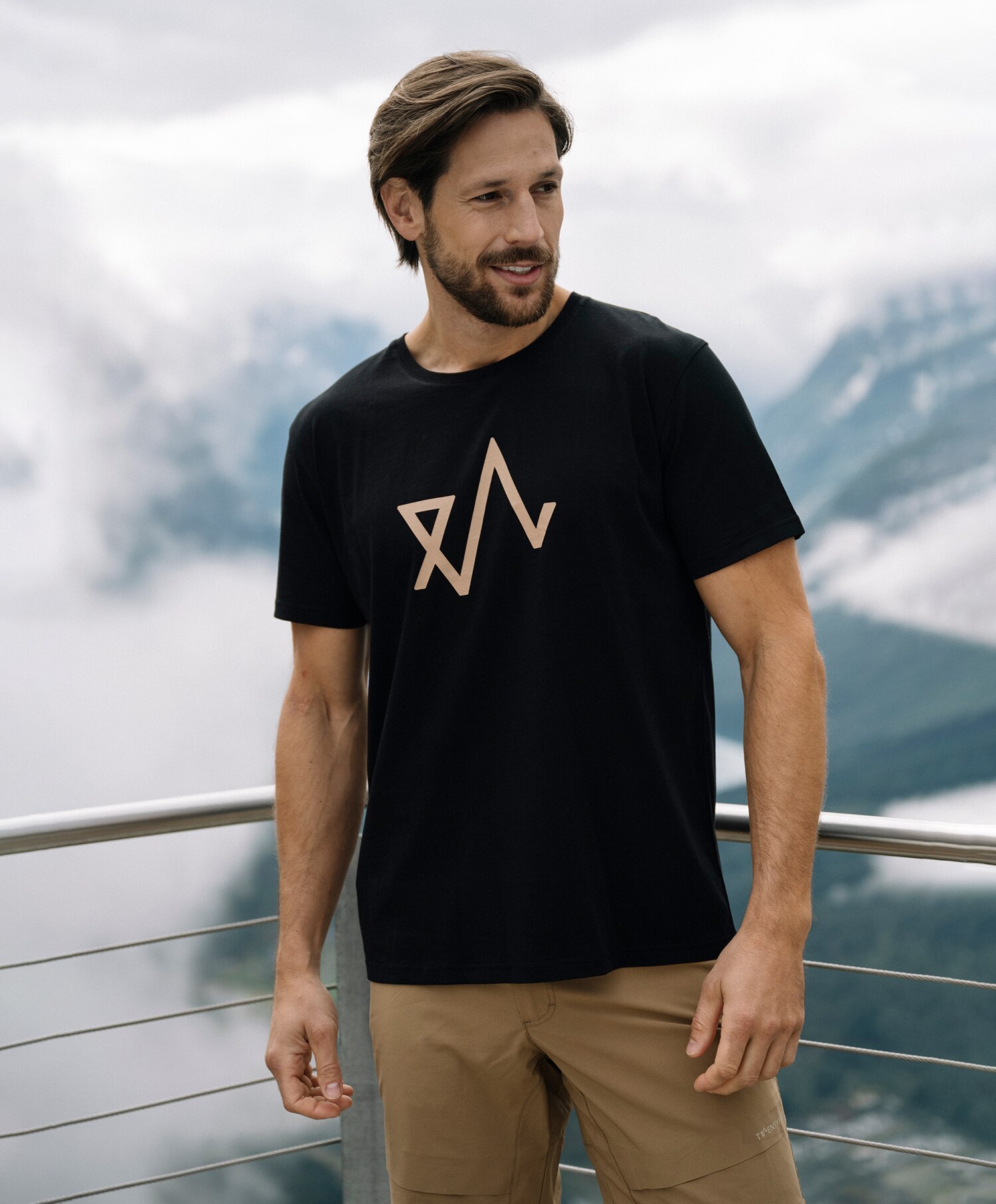 Twentyfour Logo Tee Herre