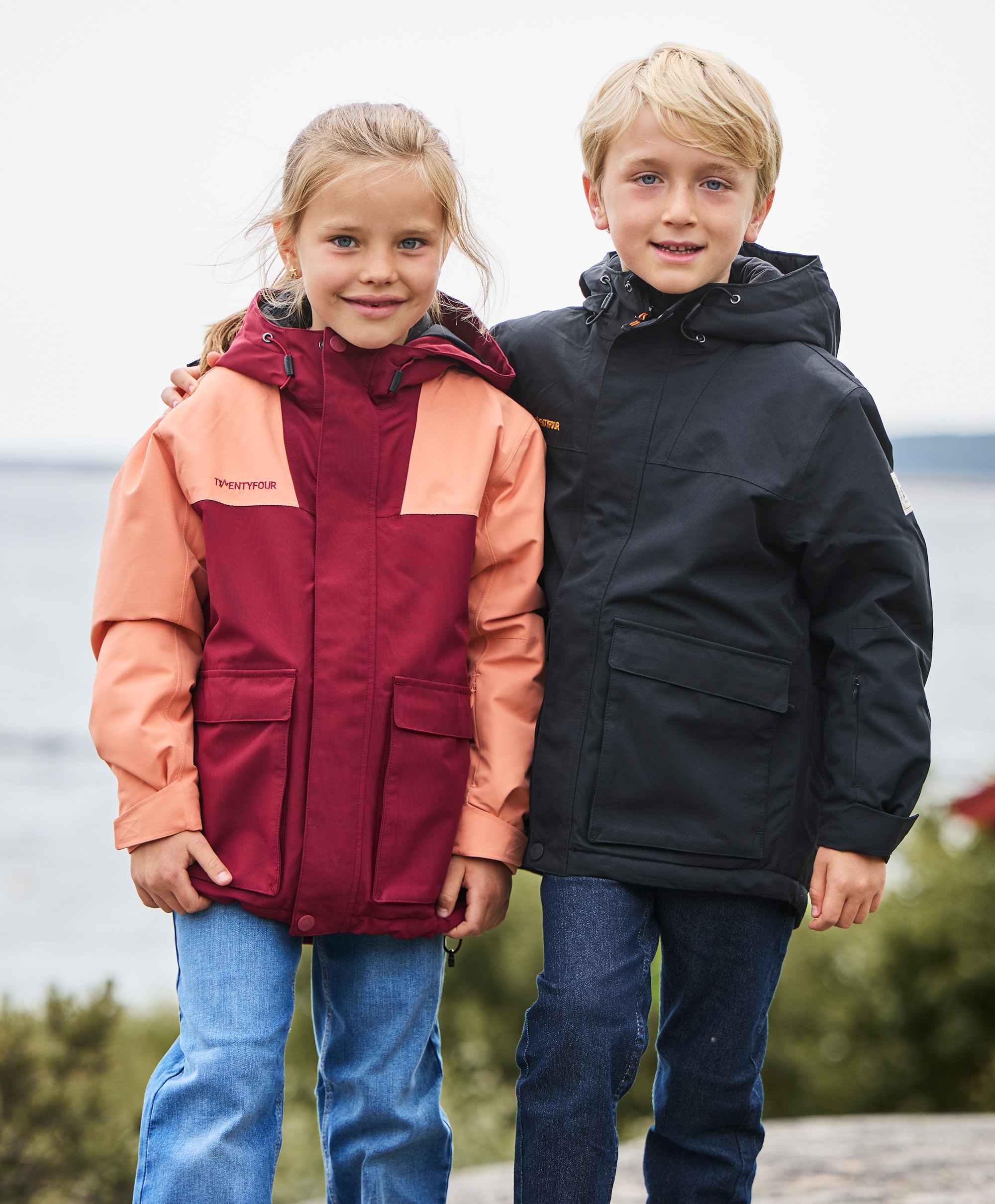 Twentyfour Loen Vattert jakke JR