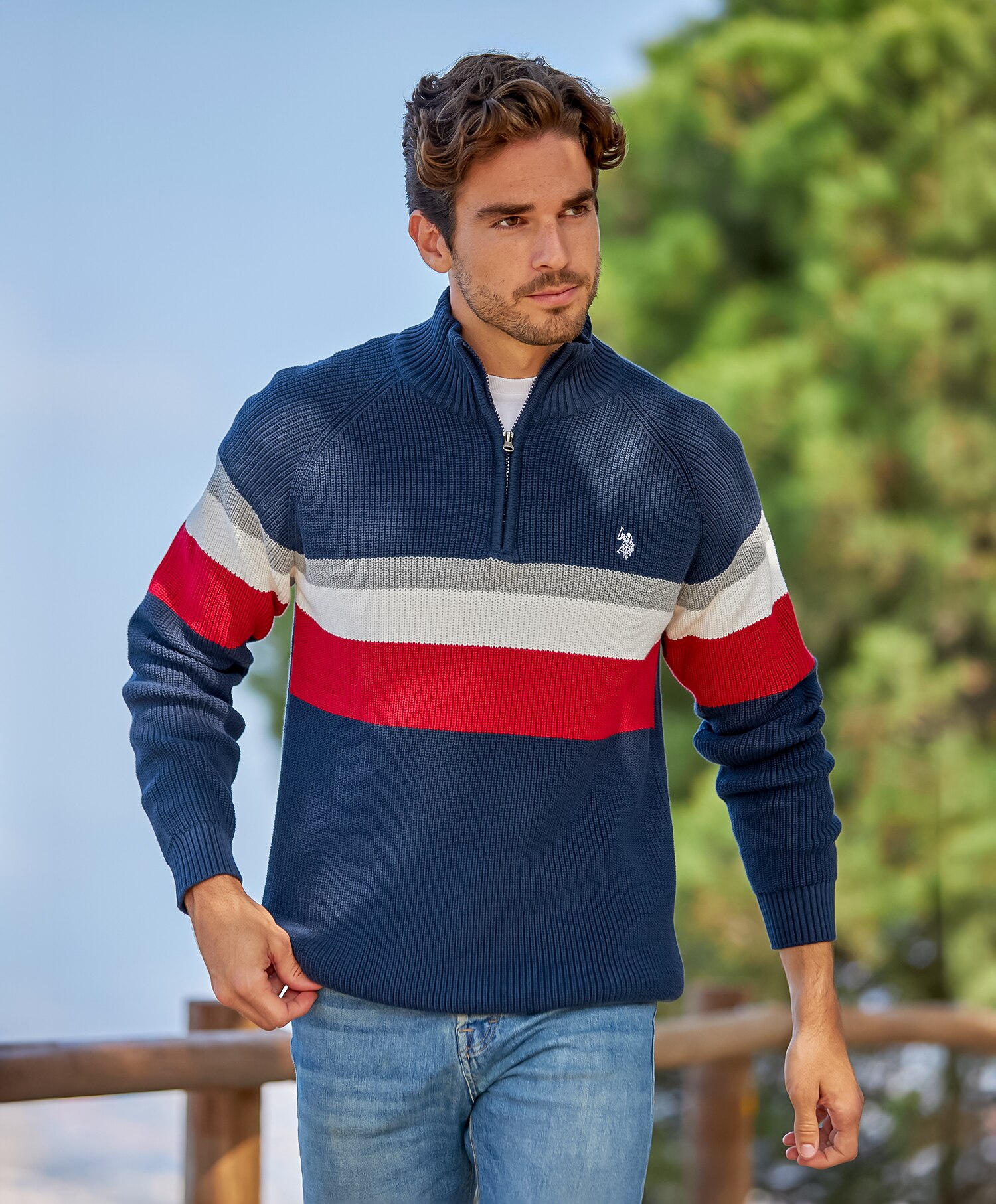 U.S Polo Erasmus windstopper Knit