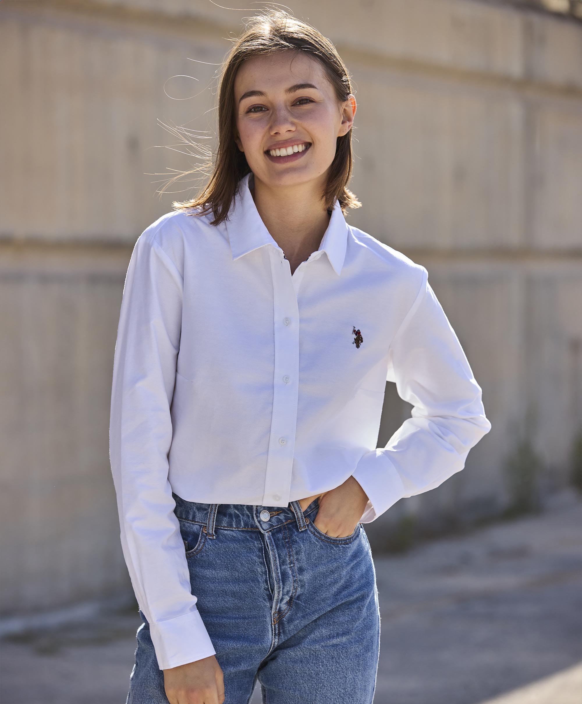 U.S Polo Gina Oxfordskjorte