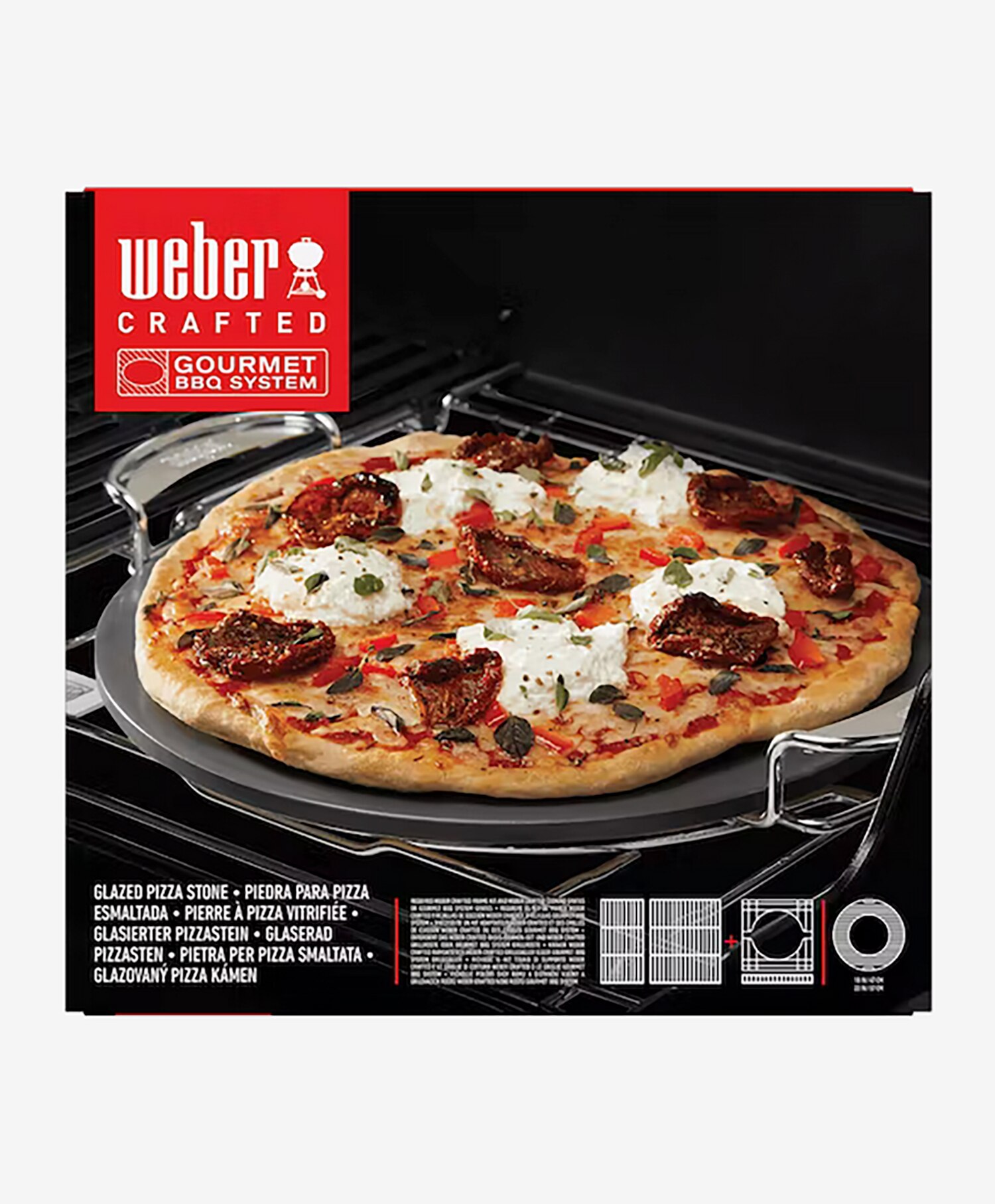 Weber Glazed Pizzastein