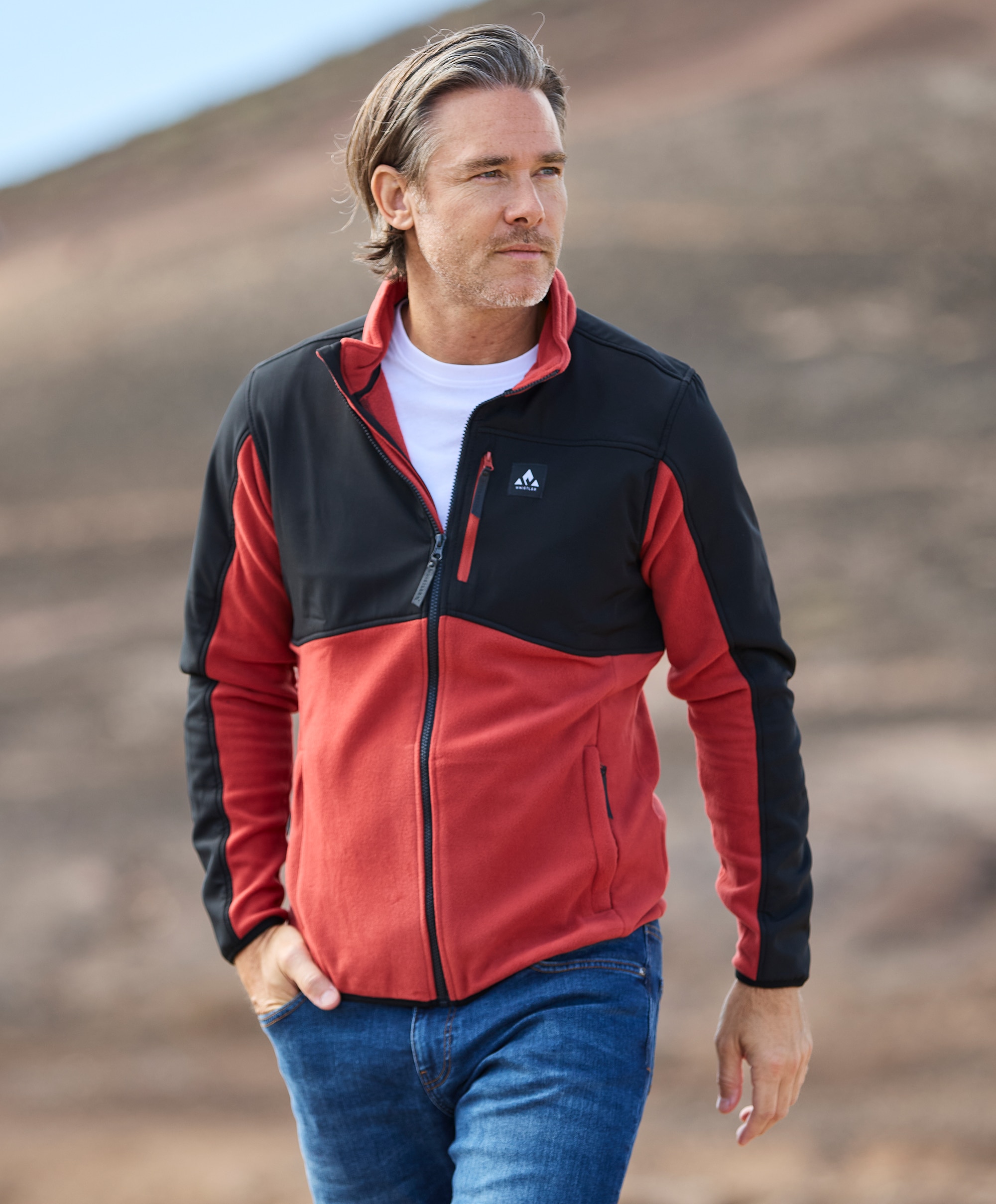 Whistler Evo Fleece jakke herre