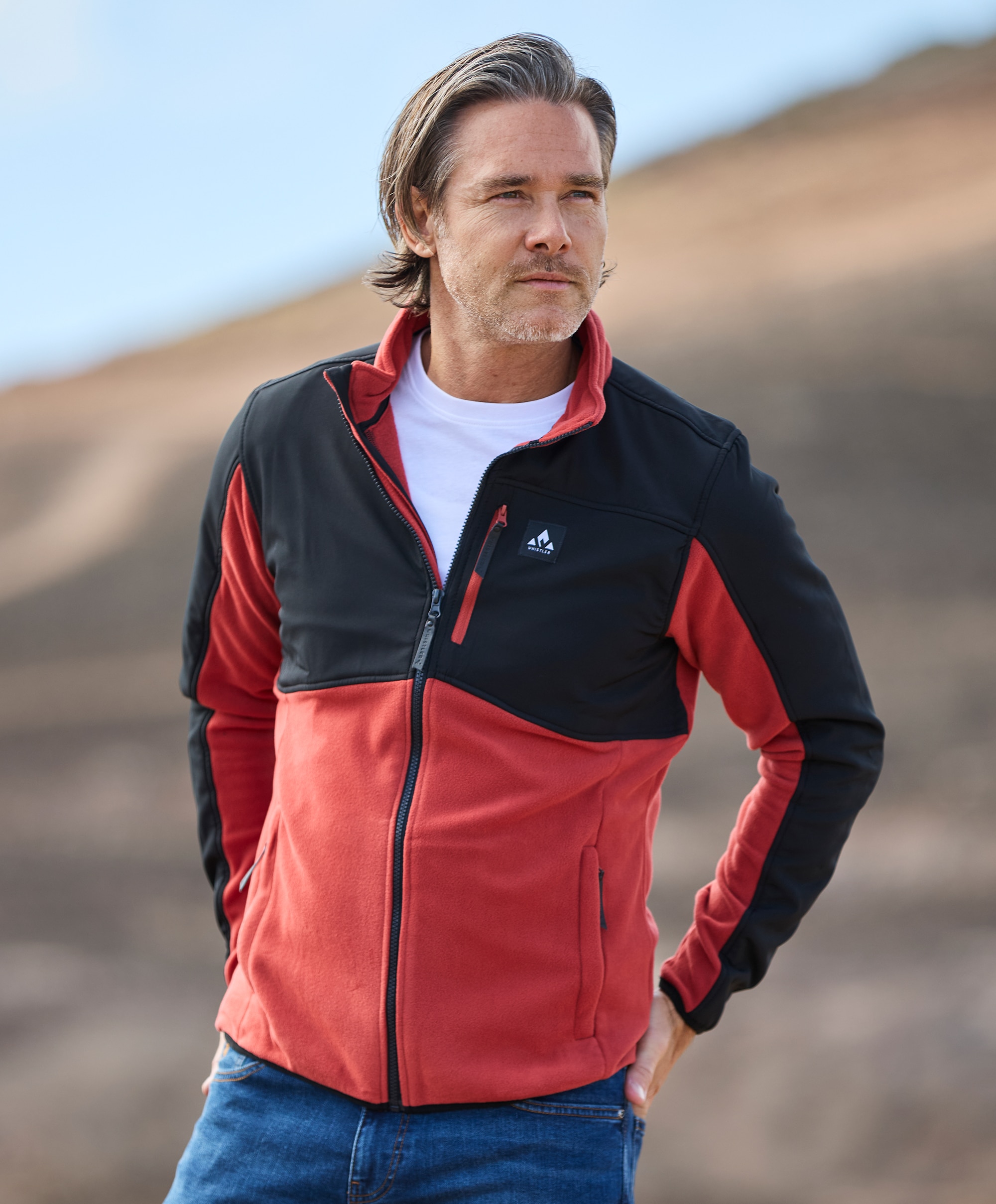 Whistler Evo Fleece jakke herre
