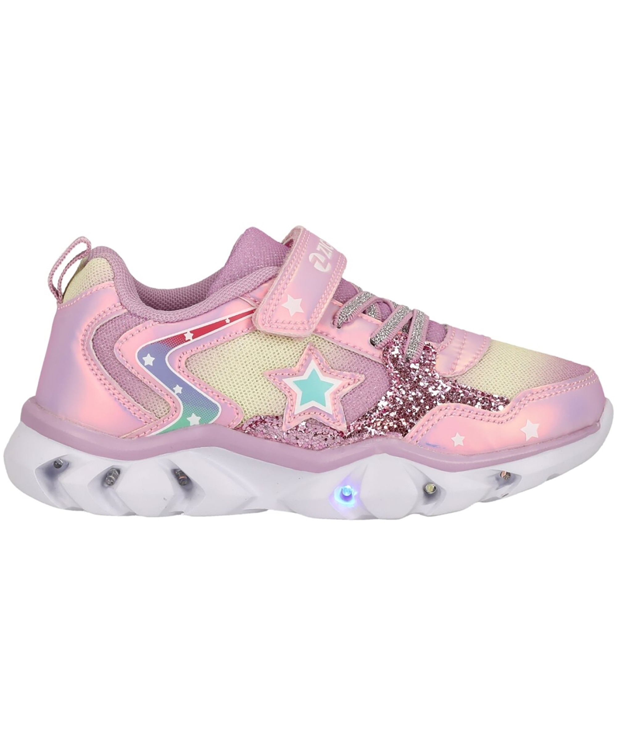 Zigzag Saserta Kids Shoe w/Lights